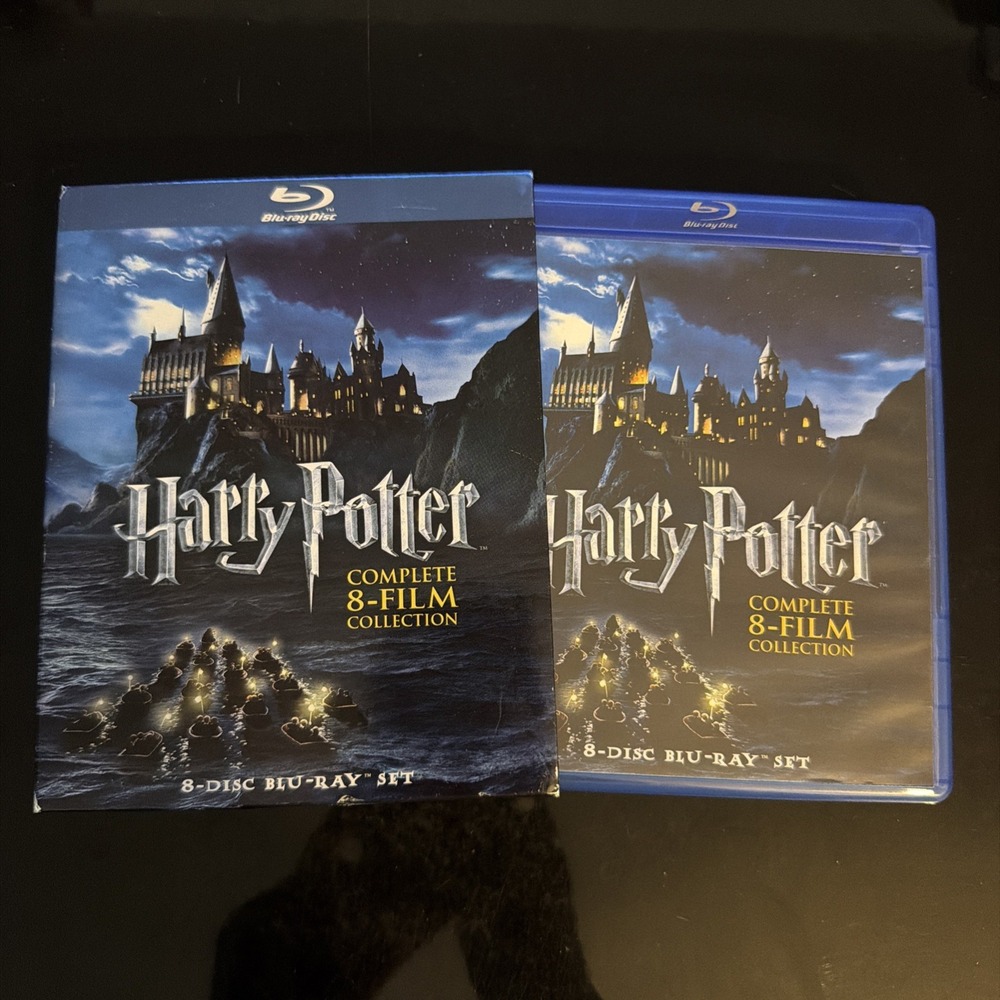 Harry Potter Complete 8-Film Collection Blu-ray (8-Disc Set) With Slipcover
